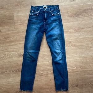 Size 25 Agolde dark wash jeans
